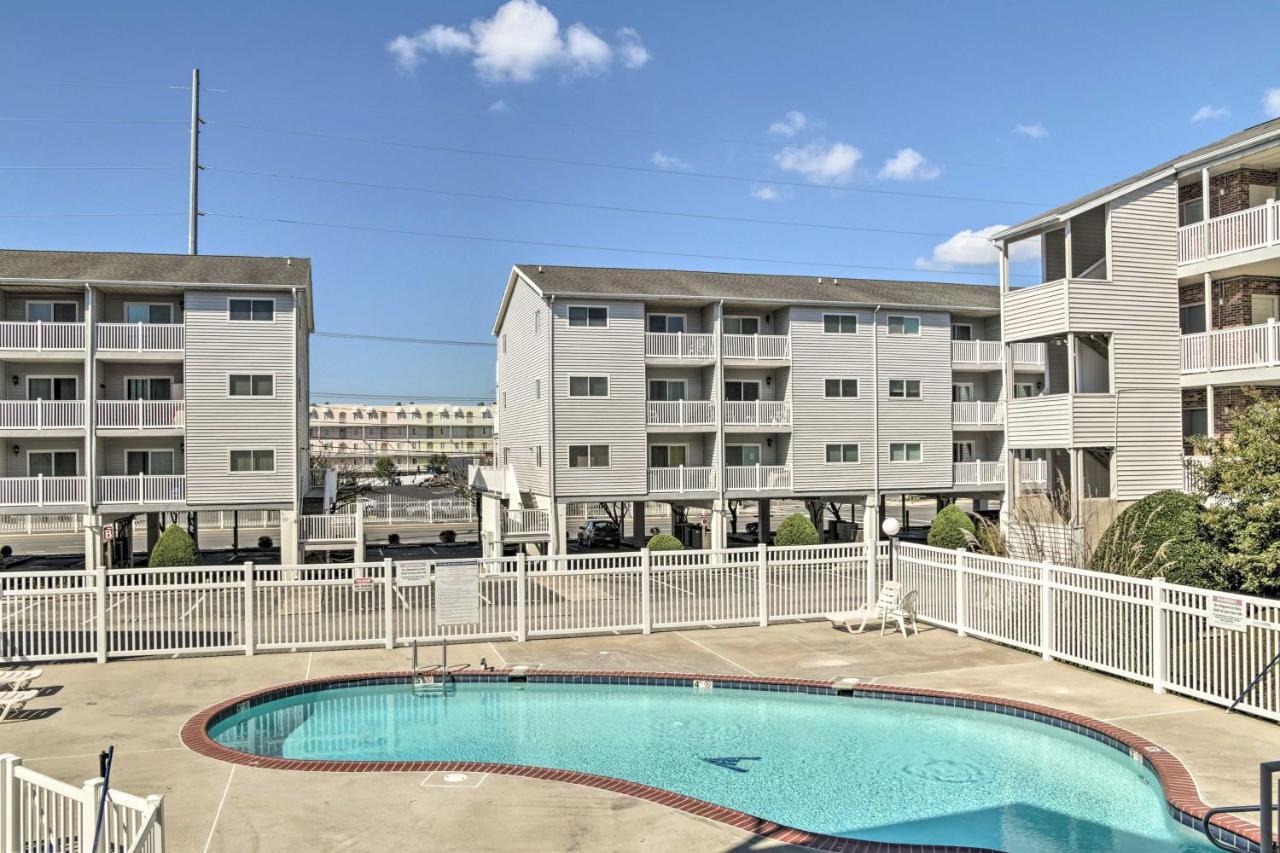 Ocean City Condo With Pool - Steps To Beach! Luaran gambar